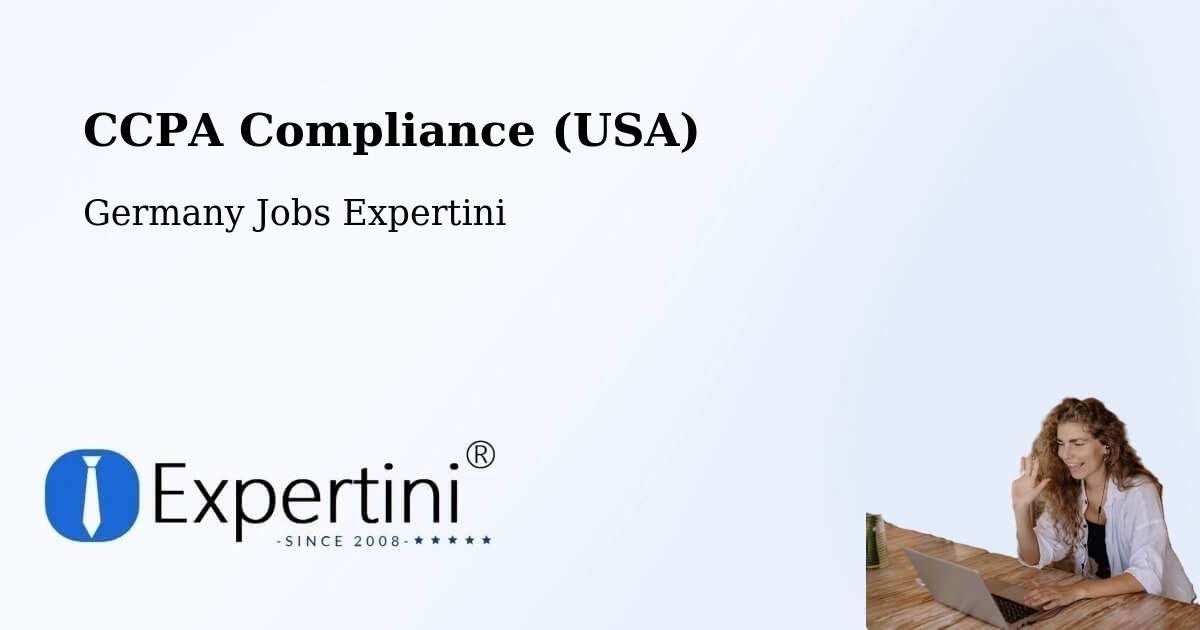CCPA Privacy Rights & Compliance Notice – Lüderitz - Germany Jobs Expertini