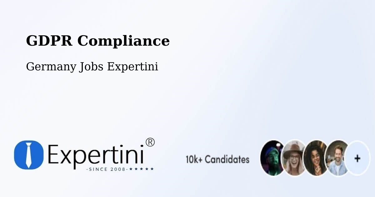 EU GDPR Compliance Statement – Lüderitz - Germany Jobs Expertini