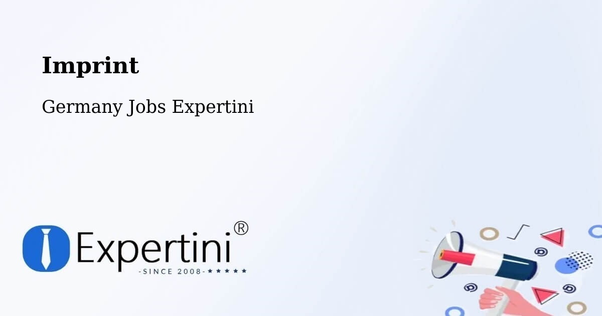 Imprint – Lüderitz - Germany Jobs Expertini